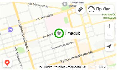 Fmaclub Яндекс Карты